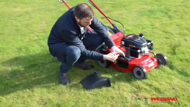 Weibang - WB455SC - 3IN1 - Steel Deck Lawnmowers смотреть онлайн