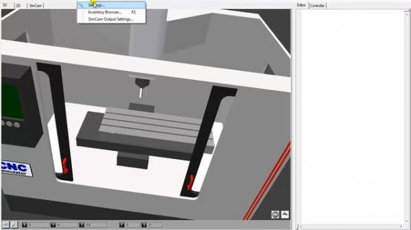 Simulator and Overview G Code CNC Program