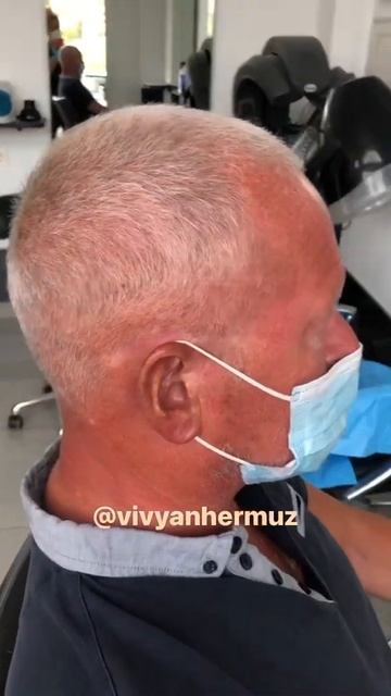 short haircut transformation created with clipper shears 🔔🔔#vivyanhermuz #shorts #hair #manhaircut смотреть онлайн