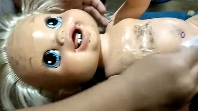 Clean Baby Alive | Dirty Baby Alive | Bath time with Baby Alive смотреть онлайн