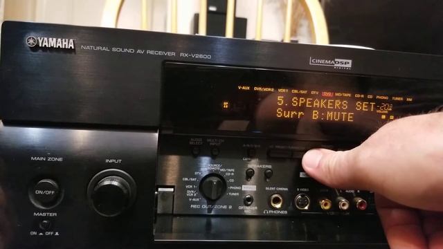 Faulty Receiver Amplifier Yamaha V2600