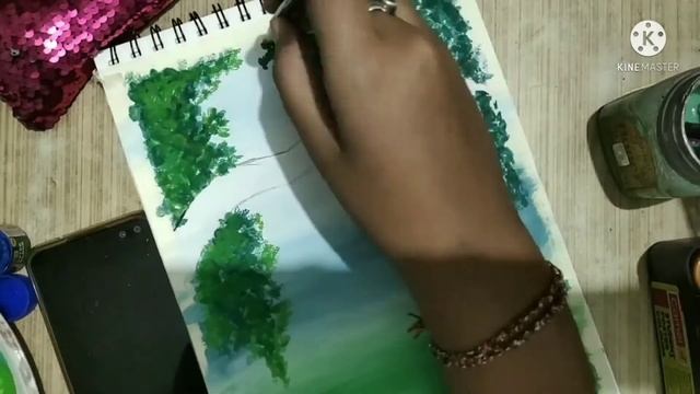 Easy Pinterest Painting 🌸🌸//Timelapse//Poster Colors//By Sanjukta Shreevatsa смотреть онлайн