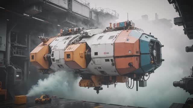 STRANGE CARGO - Mysterious space ambient music смотреть онлайн