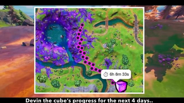 Fortnite - An update on the fast spreading corruption and cube movements! (SEASON 8) Showcase + LEA смотреть онлайн