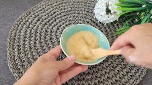 Удивительная СИЛА БАНАНА и КРАХМАЛА ! Лицо станет моложе на 10 лет  Маска для Лица от морщин и пяте