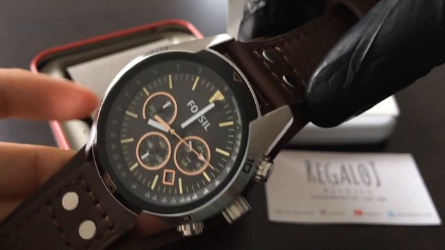 Reloj FOSSIL CH2891 - UNBOXING FOSSIL Watch CH2891 (Regaloj)