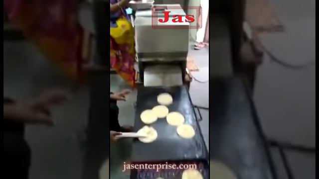 Chapati Pressing Machine with Chapati Puffer plate by jasenterprise.com | +91-9426088680 смотреть онлайн
