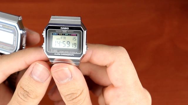 Casio A168 Vs A700 | Guerra De Digitales Retro