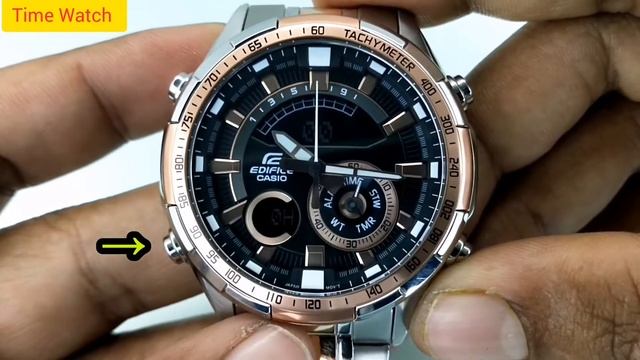 Time Setting Casio Edifice ERA-600 @timewatchdc