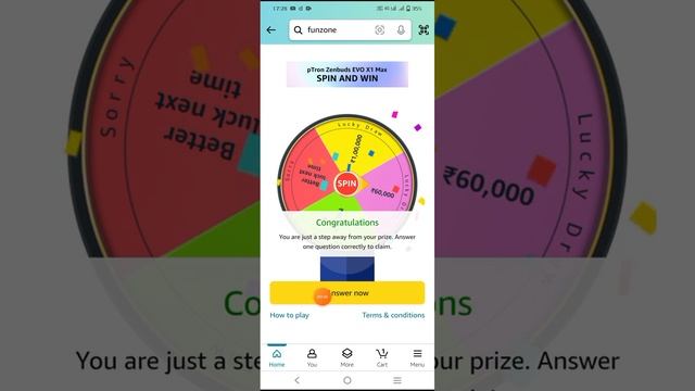 Amazon Ptron Zenbuds Evo X1 Max Quiz Answers Today | Amazon quiz answer today 20 May 2024 смотреть онлайн