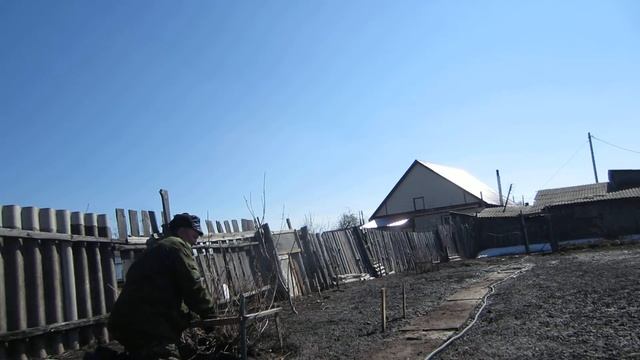 10.04.19.Вот и огород -обработка кустов смотреть онлайн