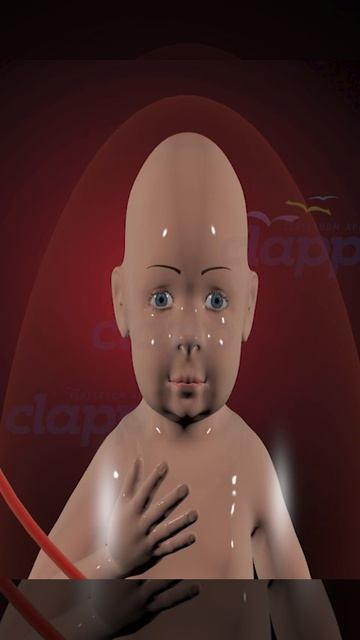 Cute baby opens eyes first time inside womb #everyone смотреть онлайн