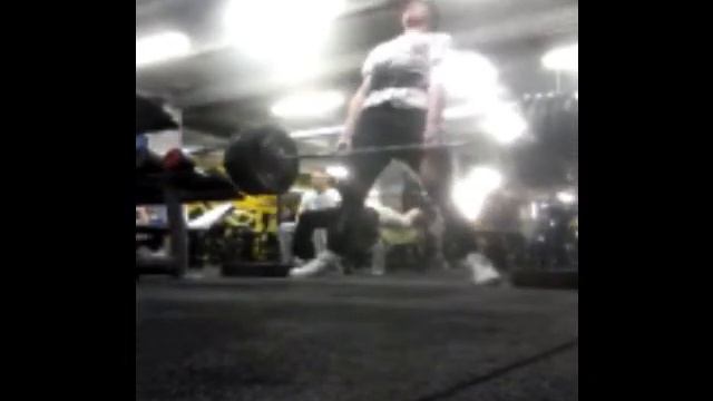 Sumo Deadlift 6@190kg (From ~2.5cm blocks) смотреть онлайн