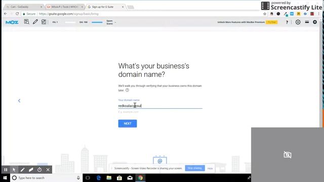 Get your website address and business email address setup смотреть онлайн