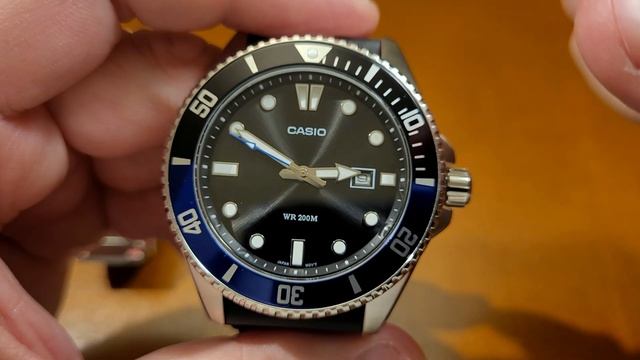 Casio Duro MDV-107 I MDV-106 - Ustawienia Zegarka [PL]