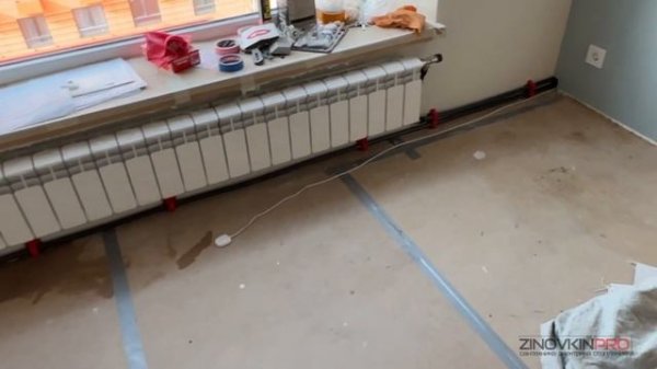 Монтаж отопления по плинтусу | ПИК