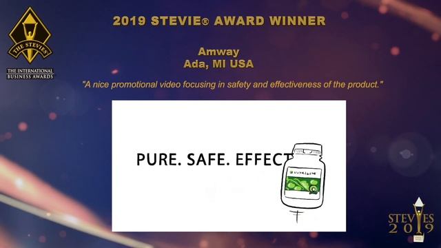Amway wins a Stevie® Award in The 2019 International Business Awards смотреть онлайн