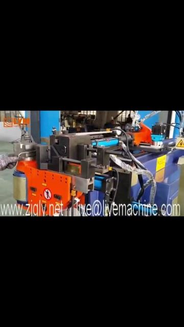 DW38CNC 3A1S pipe bending machine for 10 mm rebar - LYM Liye machinery смотреть онлайн
