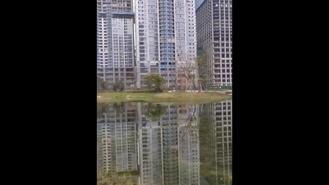 Tianfu financial center twin towers night lightshow in Chengdu смотреть онлайн