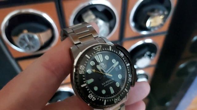 Orient M-Force RA-AC0L01B смотреть онлайн