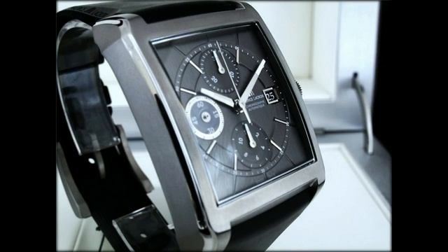 MAURICE LACROIX Pontos Rectangulaire Anthracite Dial Chronograph PT6197-TT003-331 смотреть онлайн