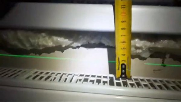 Установка радиатора от подоконник!