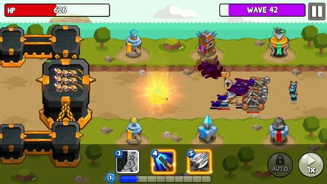Grow Tower: Castle Defender TD Android/iOS Gameplay Walkthrough Part 4 смотреть онлайн
