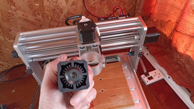 cnc 3018 Max и лазерный модуль 40W смотреть онлайн