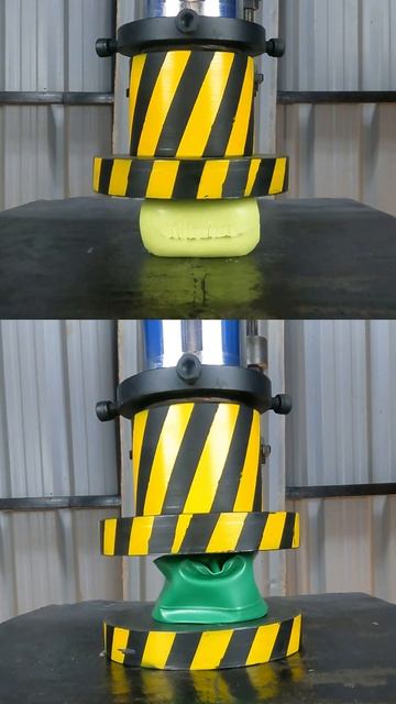 Hydraulic Press plastic mug vs bathing soap Video #hydraulicpress #crushing #satisfying смотреть онлайн