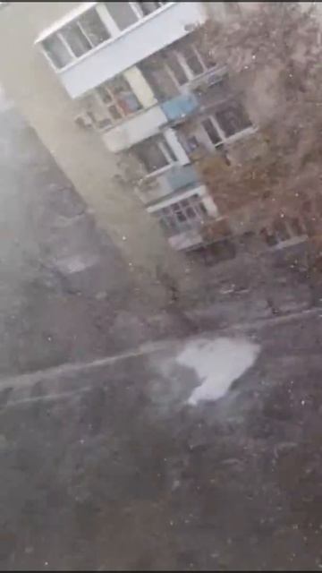 Очень сильный снег в Саратове смотреть онлайн