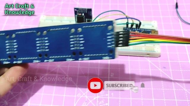 DIY Arduino LED Clock using MAX7219 LED Matrix Display and DS3231 RTC module | Arduino LED Clock смотреть онлайн