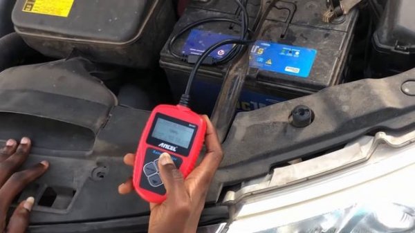 Battery Test with an Ancel BA101 Tester