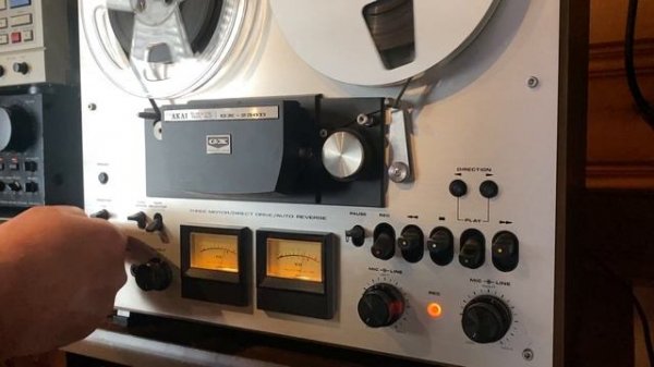 Akai GX 230D Auto Reverse Reel to Reel Tape Deck.