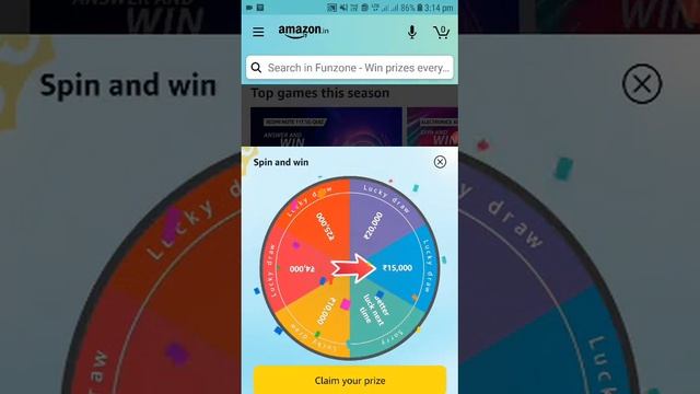 Amazon Business Extra Savings Spin and win Quiz Amazon Today Answers l 26 November 2021 смотреть онлайн