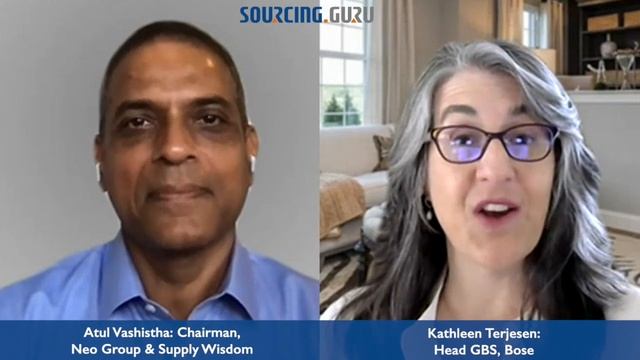 Sourcing Guru: Meet the Expert- Kathleen Terjesen, Head, Global Business Services, Bose | Ep 2.A смотреть онлайн