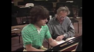 Alexei Sultanov with Stanislaw Skrowaczewski in 1989