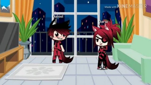 //Челлендж 24 часа в одной комнате с парнем// ~Gacha life~