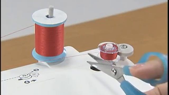 [Brother] JA1450NT 家用縫紉機操作教學短片 - 第三節: 繞底線及安裝底線梭芯