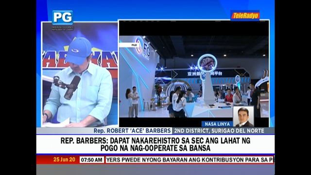 POGOs should pay P20 billion in franchise taxes: Barbers | Teleradyo смотреть онлайн