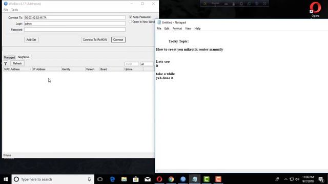 How to reset your mikrotik router manually смотреть онлайн
