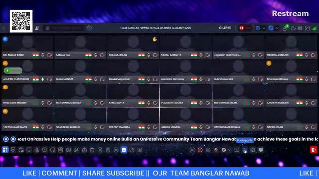 ONPASSIVE || TEAM BANGLAR NAWAB BENGALI O-FOUNDERS WEBINAR  GLOBALLY || OP AWARENESS ||3RD JUNE 202 смотреть онлайн