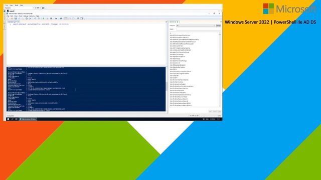 Windows Server 2022 | PowerShell ile AD DS Uzerinde Login Olmayan yada Inactive Kullanıcı Raporu смотреть онлайн