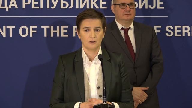 Ana Brnabic, Prime Minister Of Serbia: We Have Prepared A Document On Reputational Risk