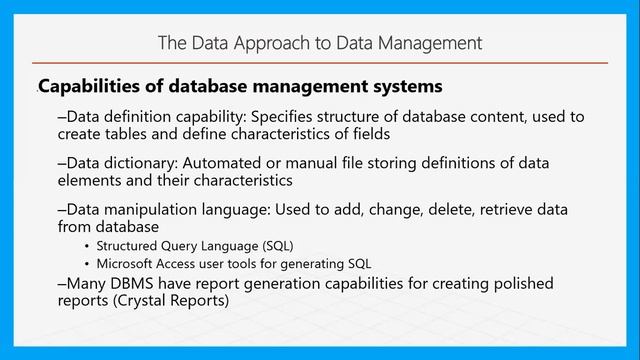 MIS Foundation of Business Intelligence Databases and Information Management смотреть онлайн