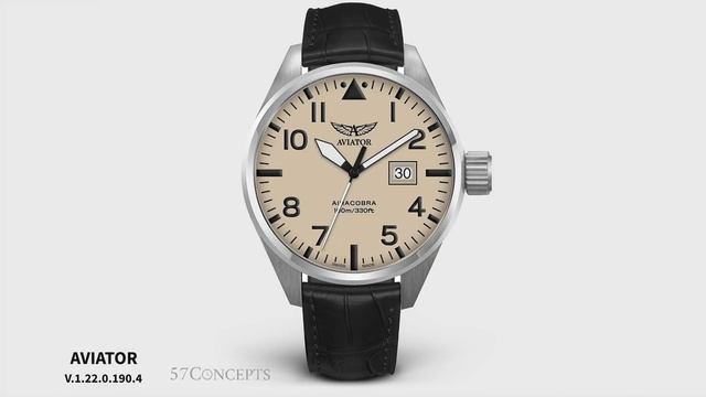 Aviator V.1.22.0.190.4 Airacobra P42 • Zegarek męski смотреть онлайн