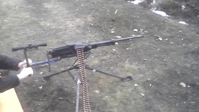 Tripod tests for tripod-mounted PKT machine gun смотреть онлайн