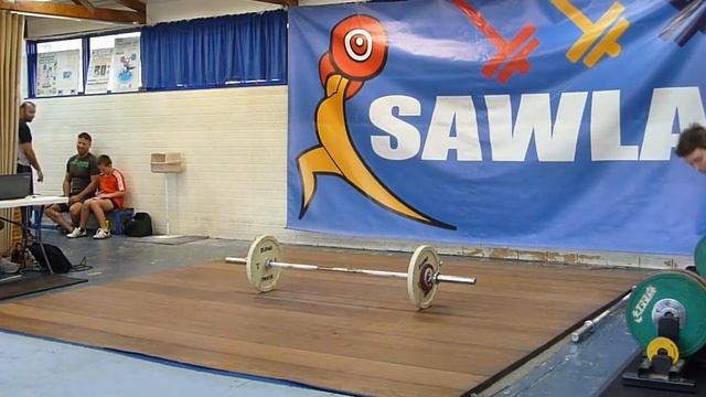 SAWLA – SAWC September 2014 Open - John – Snatch - 39 kg смотреть онлайн