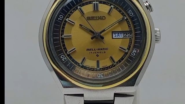 Seiko Automatic Bell-Matic 4006-6040 Alarm Watch Review смотреть онлайн