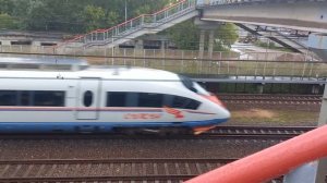 Электропоезд ЭВС1-16 «Сапсан» сообщением №768А МоскваーСанкт-Петербург
