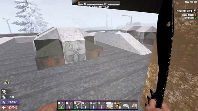 Things Change So Quickly On These Settings | 2 INSANE | 7 Days To Die | Alpha 20 Gameplay смотреть онлайн